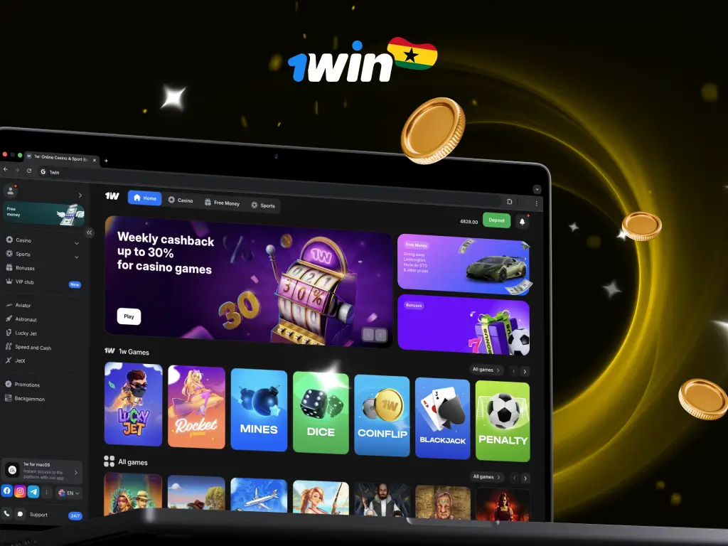 1win Bet Ghana Sportsbook, Casino and Payouts